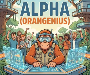 Meet Alpha (Orangenius): The Genius Orangutan Who Can Save the Team