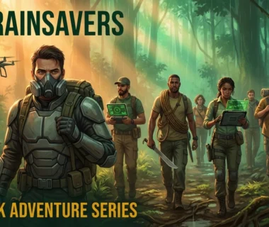 Struggling With Climate Anxiety? Featuring The Rainsavers, a 6-Book Adventure Series