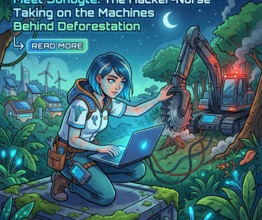 Meet Sunbyte: The Hacker-Nurse Taking on the Machines Behind Deforestation