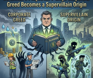 Bossman's Playbook: 7 Ways Corporate Greed Becomes a Supervillain Origin