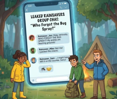 Leaked Rainsavers Group Chat: "Who Forgot the Bug Spray?"
