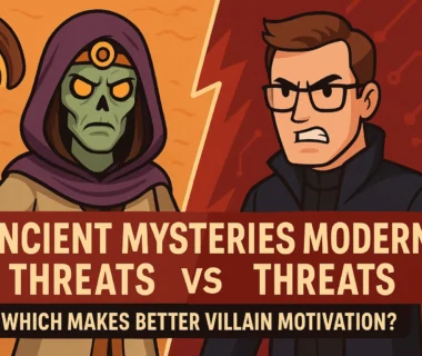 Ancient Mysteries Vs Modern Threats: Which Makes Better Villain Motivation?