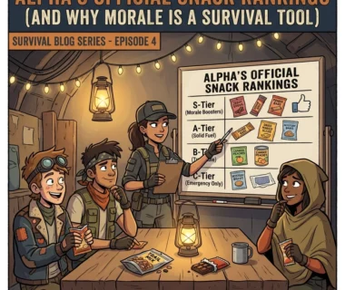 Alpha's Official Snack Rankings (And Why Morale Is a Survival Tool)
