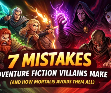 7 Mistakes Adventure Fiction Villains Make (And How Mortalis Avoids Them All)