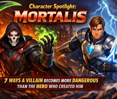 Character Spotlight: Mortalis – 7 Ways a Villain Becomes More Dangerous Than the Hero Who Created Him