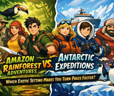 Amazon Rainforest Adventures vs. Antarctic Expeditions: Which Exotic Setting Makes You Turn Pages Faster?