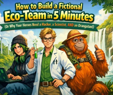 How to Build a Fictional Eco-Team in 5 Minutes (Or Why Your Heroes Need a Hacker, a Scientist, AND an Orangutan)