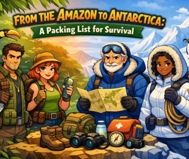 From the Amazon to Antarctica: A Packing List for Survival