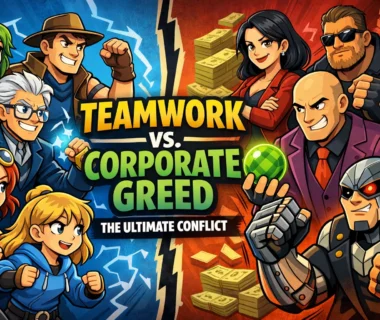 Teamwork vs. Corporate Greed: The Ultimate Conflict