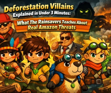 Deforestation Villains Explained in Under 3 Minutes: What The Rainsavers Teaches About Real Amazon Threats