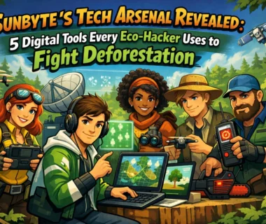 Sunbyte’s Tech Arsenal Revealed: 5 Digital Tools Every Eco-Hacker Uses to Fight Deforestation
