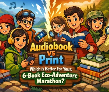 Audiobook vs Print: Which Is Better For Your 6-Book Eco-Adventure Marathon?