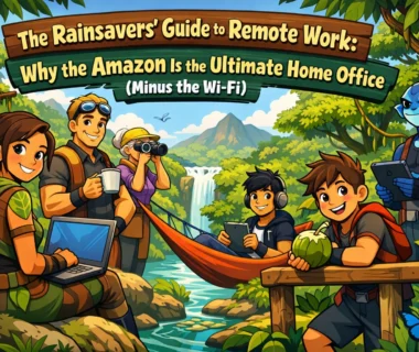The Rainsavers’ Guide to Remote Work: Why the Amazon Is the Ultimate Home Office (Minus the Wi-Fi)