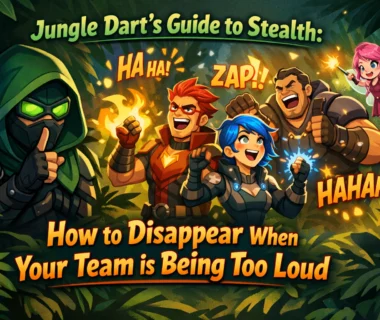 Jungle Dart’s Guide to Stealth: How to Disappear When Your Team is Being Too Loud