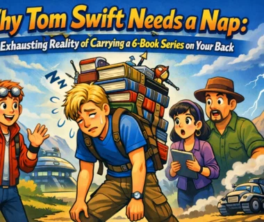 Why Tom Swift Needs a Nap: The Exhausting Reality of Carrying a 6-Book Series on Your Back