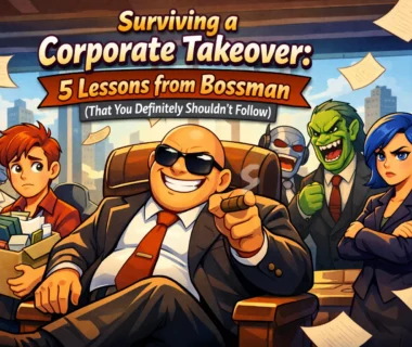 Surviving a Corporate Takeover: 5 Lessons from Bossman (That You Definitely Shouldn’t Follow)