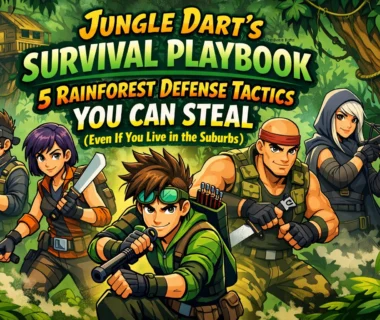Jungle Dart's Survival Playbook: 5 Rainforest Defense Tactics You Can Steal (Even If You Live in the Suburbs)