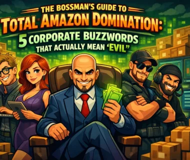The Bossman’s Guide to Total Amazon Domination: 5 Corporate Buzzwords That Actually Mean ‘Evil’