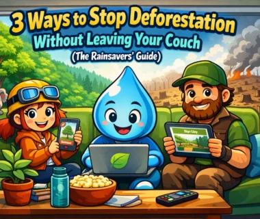 3 Ways to Stop Deforestation Without Leaving Your Couch (The Rainsavers’ Guide)