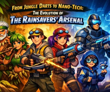 From Jungle Darts to Nano-Tech: The Evolution of The Rainsavers’ Arsenal