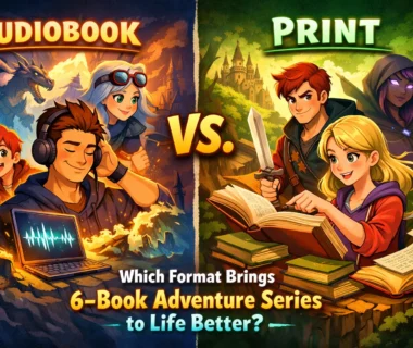 Audiobook vs. Print: Which Format Brings 6-Book Adventure Series to Life Better?