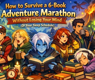 How to Survive a 6-Book Adventure Marathon Without Losing Your Mind (Or Your Sleep Schedule)