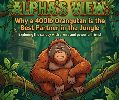 Alpha’s View: Why a 400lb Orangutan is the Best Partner in the Jungle