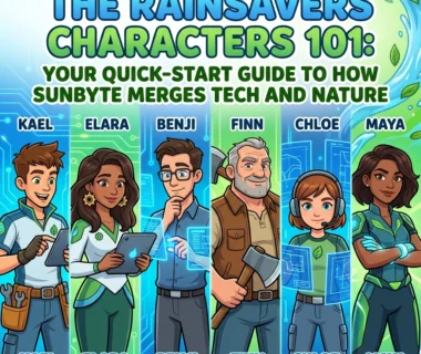 The Rainsavers Characters 101: Your Quick-Start Guide to How Sunbyte Merges Tech and Nature