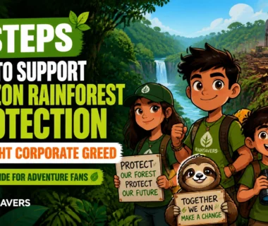 5 Steps How to Support Amazon Rainforest Protection and Fight Corporate Greed (Easy Guide for Adventure Fans)