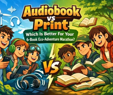 Audiobook vs Print: Which Is Better For Your 6-Book Eco-Adventure Marathon?