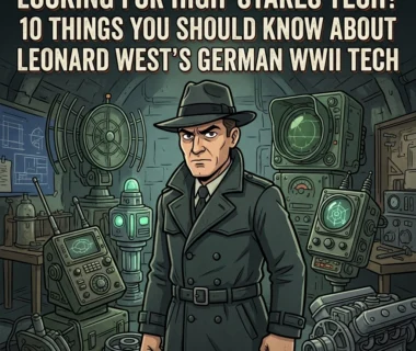 Looking For High-Stakes Tech? 10 Things You Should Know About Leonard West’s German WWII Tech