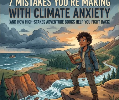 7 Mistakes You’re Making with Climate Anxiety (and How High-Stakes Adventure Books Help You Fight Back)