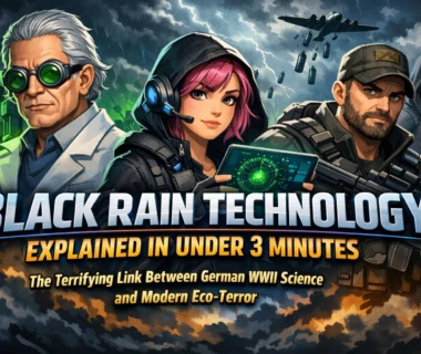 Black Rain Technology Explained in Under 3 Minutes: The Terrifying Link Between German WWII Science and Modern Eco-Terror