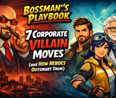 Bossman’s Playbook: 7 Corporate Villain Moves (and How Heroes Outsmart Them)