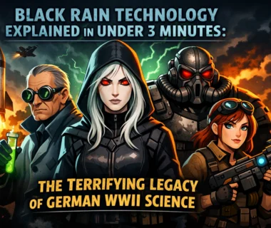 Black Rain Technology Explained in Under 3 Minutes: The Terrifying Legacy of German WWII Science