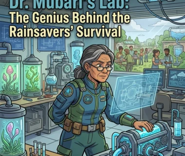 Dr. Mubari’s Lab: The Genius Behind the Rainsavers’ Survival