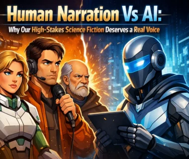Human Narration Vs AI: Why Our High-Stakes Science Fiction Deserves a Real Voice