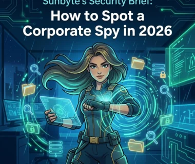 Sunbyte’s Security Brief: How to Spot a Corporate Spy in 2026