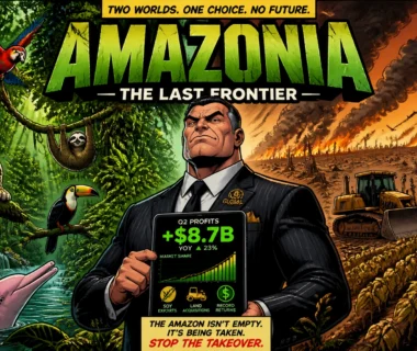 The Amazon Soy Moratorium Just Collapsed : Here’s How Real-World Corporate Greed Mirrors Bossman’s Playbook in The Rainsavers