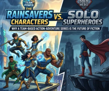 The Rainsavers Characters vs. Solo Superheroes: Why a Team-Based Action-Adventure Series Is the Future of Fiction
