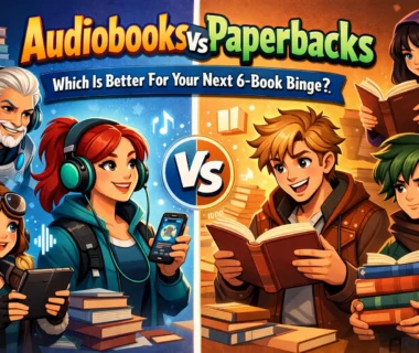 Audiobooks Vs Paperbacks: Which Is Better For Your Next 6-Book Binge?