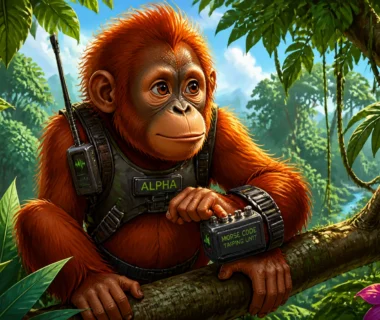 🦧 Alpha the Orangutan: The Brains Behind the Rainsavers (No, Really)