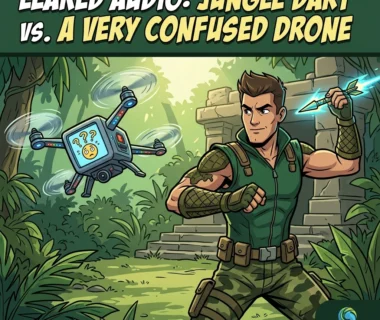 Leaked Audio: Jungle Dart vs. a Very Confused Drone