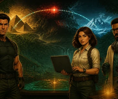 From Giza Pyramids to Antarctic Ice: Why Global Scale Makes High-Stakes Fiction Unputdownable