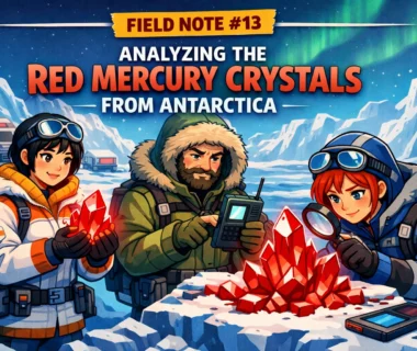 Field Note #13: Analyzing the Red Mercury Crystals from Antarctica