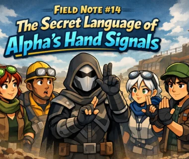 Field Note #14: The Secret Language of Alpha’s Hand Signals