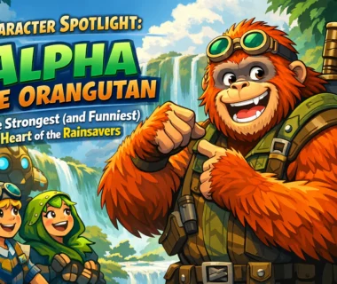 Character Spotlight: Alpha the Orangutan – The Strongest (and Funniest) Heart of the Rainsavers