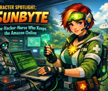 Character Spotlight: Sunbyte ,  The Hacker-Nurse Who Keeps the Amazon Online