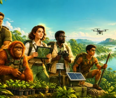 The Rainsavers: Environmental Action, Sci-Fi Tech, and Character Spotlights