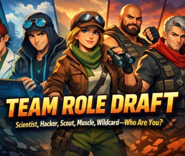 Team Role Draft: Scientist, Hacker, Scout, Muscle, Wildcard: Who Are You?
